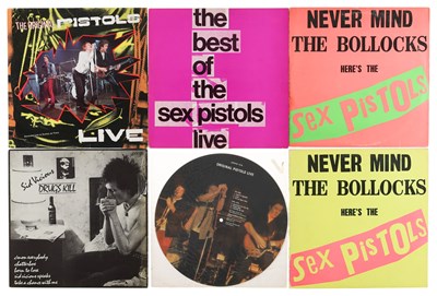 Lot 1175 - SEX PISTOLS - PUBLIC IMAGE LTD - LP AND 12" SINGLE PACK