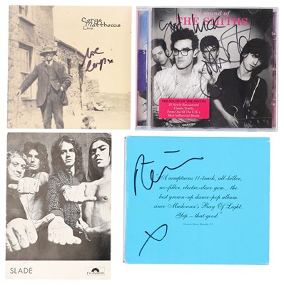 Lot 229 - SIGNED MUSIC MEMORABILIA INC SLADE / JOHNNY MARR.