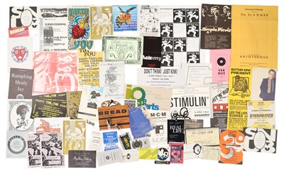 Lot 93 - 1980S/90 INDIE/ALT/DANCE/RAVE - PASSES AND INVITES.