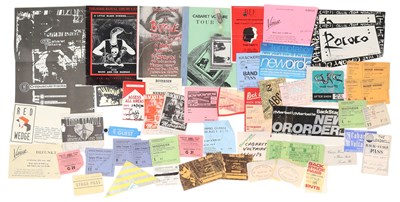 Lot 94 - 1980S/90S FLYERS/INVITES ETC - INDIE / ALT INC CABARET VOLTAIRE.