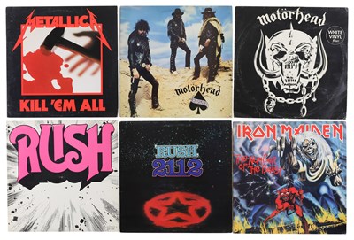 Lot 1210 - HARD ROCK / HEAVY METAL - PROG / GUITAR GODS - LPs (INC ORIGINALS)