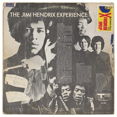 Lot 267 - JIMI HENDRIX - LP WITH SIGNATURE.
