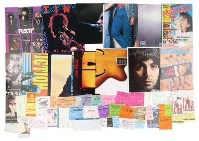 Lot 36 - MEMORABILIA INC PROGRAMMES, BOOKS, TICKET COLLECTION.