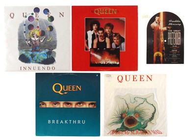 Lot 62 - QUEEN 12" SINGLES, PICTURE-DISCS RARITIES AND MISPRESSING
