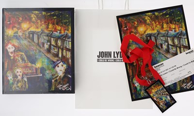 Lot 446 - SEX PISTOLS - JOHN LYDON. - SIGNED AND COLLECTABLE BOOKS.