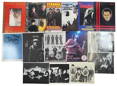 Lot 380 - PUNK MEMORABILIA - SIOUXSIE AND THE BANSHEES AND MORE.