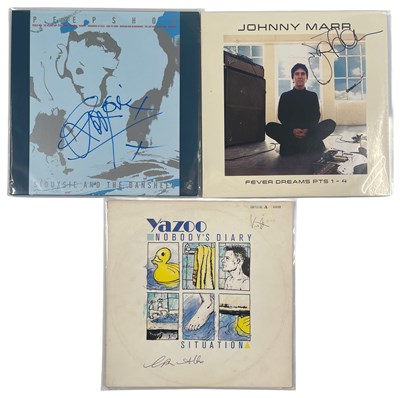 Lot 175 - SIGNED LPS INC JOHNNY MARR / SIOUXSIE SIOUX.