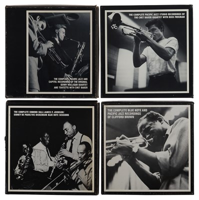 Lot 151 - MOSAIC JAZZ - BOX SET - LP COMPILATIONS - TRUMPET PLAYERS, CHET BAKER, WEST COAST, PACIFIC JAZZ