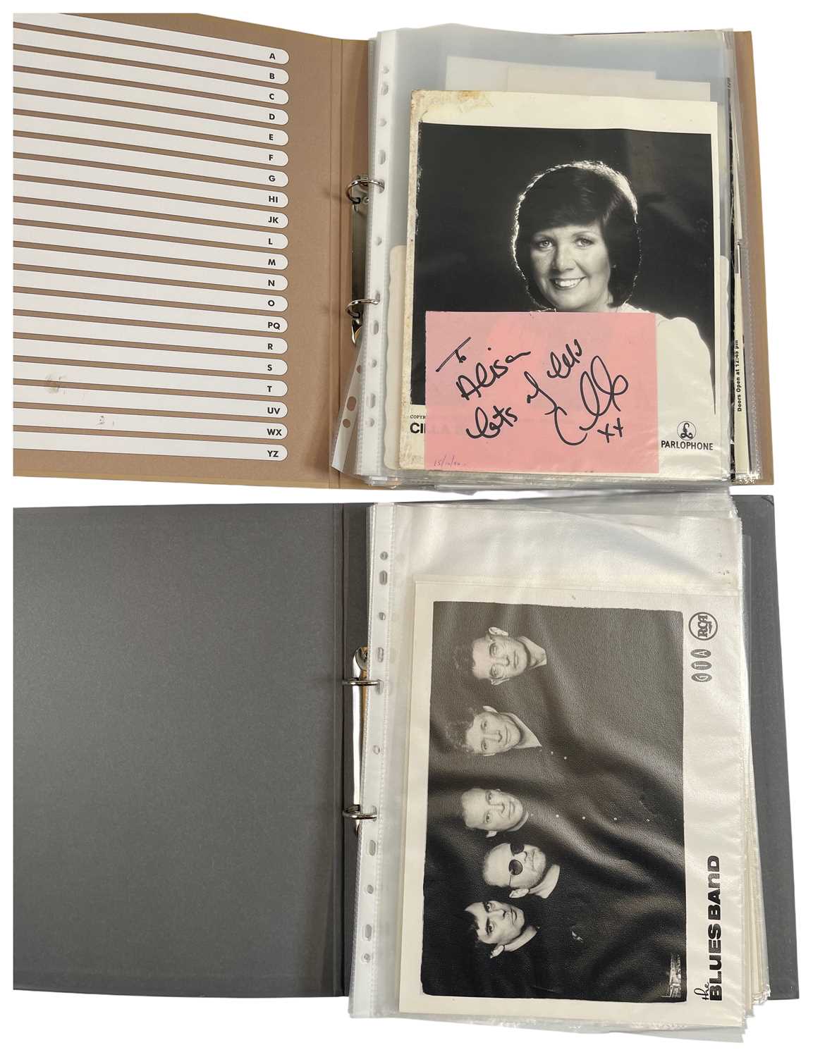 Lot 62 - POP MUSIC - PRESS AND PROMO PHOTO COLLECTION/CILLA MEMORABILIA COLLECTION.