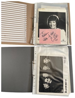 Lot 62 - POP MUSIC - PRESS AND PROMO PHOTO COLLECTION/CILLA MEMORABILIA COLLECTION.