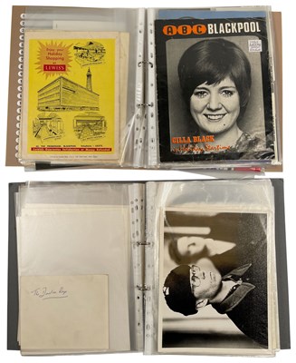 Lot 62 - POP MUSIC - PRESS AND PROMO PHOTO COLLECTION/CILLA MEMORABILIA COLLECTION.