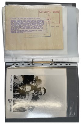 Lot 62 - POP MUSIC - PRESS AND PROMO PHOTO COLLECTION/CILLA MEMORABILIA COLLECTION.