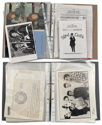 Lot 62 - POP MUSIC - PRESS AND PROMO PHOTO COLLECTION/CILLA MEMORABILIA COLLECTION.