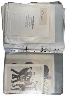 Lot 62 - POP MUSIC - PRESS AND PROMO PHOTO COLLECTION/CILLA MEMORABILIA COLLECTION.