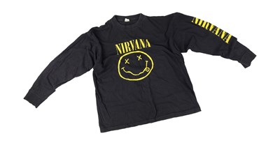 Lot 240 - NIRVANA - ORIGINAL VINTAGE T-SHIRT.