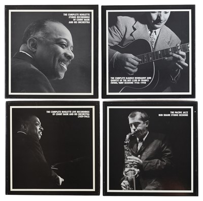 Lot 159 - MOSAIC JAZZ - BOX SET - CD COMPILATIONS - BOP - SWING - BIG BAND - SKIFFLE - BLUES