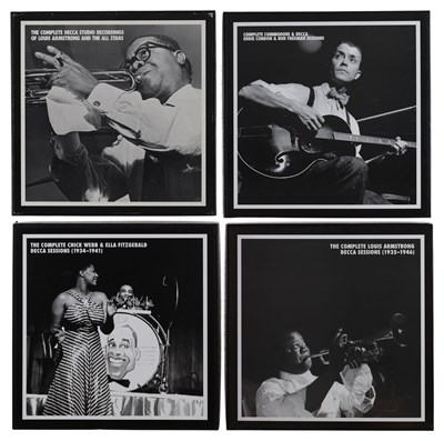 Lot 160 - MOSAIC JAZZ - BOX SET - CD COMPILATIONS - DECCA - ATLANTIC - CAPITOL