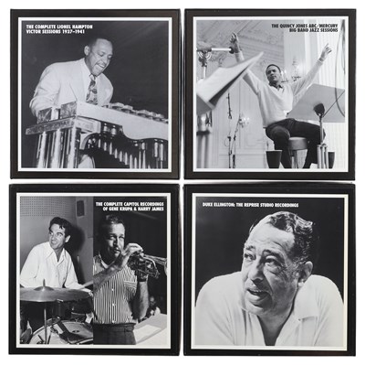 Lot 162 - MOSAIC JAZZ - BOX SET - CD COMPILATIONS - BOP - SWING - BIG BAND - QUINCY JONES, DUKE ELLINGTON