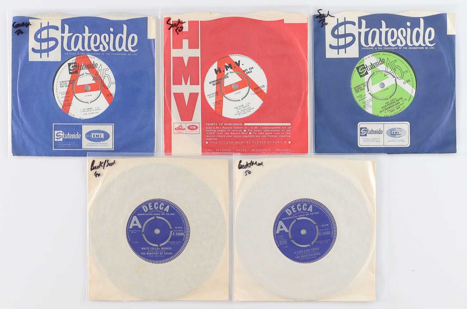 Lot 3 - MOD / BEAT / SOUL / GARAGE - 7" DEMOS RARITIES PACK