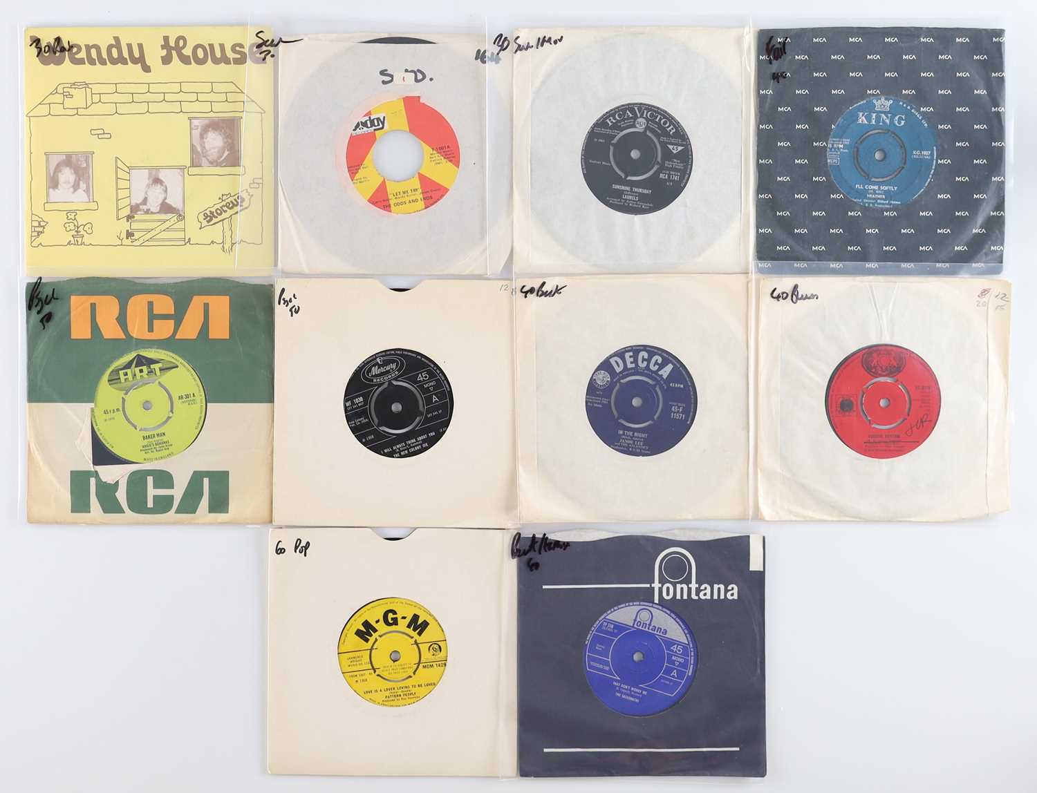 Lot 4 - SOUL / PSYCH / BEAT / BLUES - 7" PACK