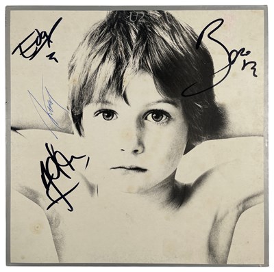 Lot 187 - U2 - FULLY SIGNED COPY OF 'BOY'.
