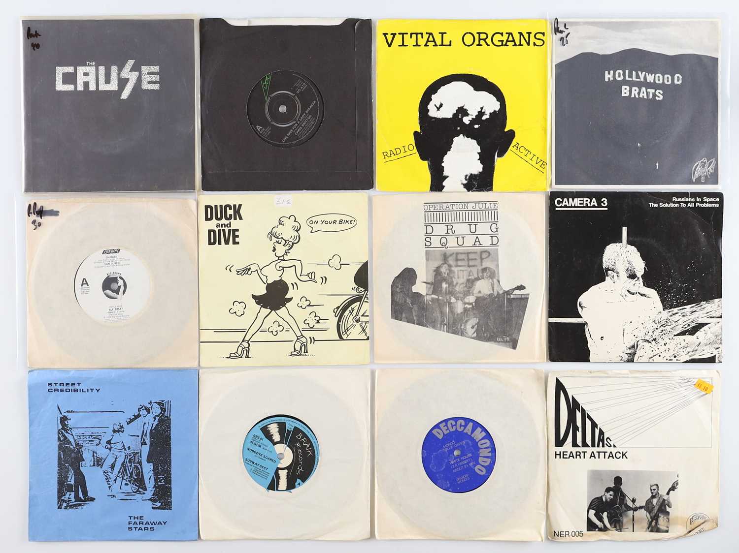 Lot 7 - PUNK / WAVE / ALT - 7" PACK