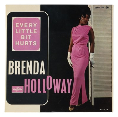 Lot 21 - BRENDA HOLLOWAY - EVERY LITTLE BIT HURTS - RARE FRENCH- 7" EP
