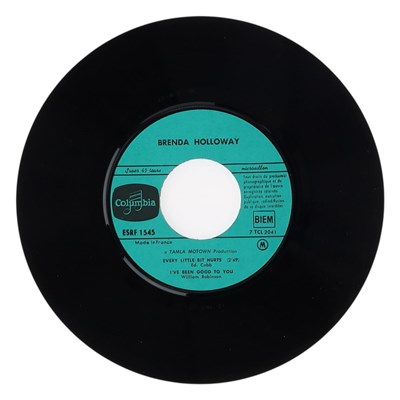 Lot 21 - BRENDA HOLLOWAY - EVERY LITTLE BIT HURTS - RARE FRENCH- 7" EP