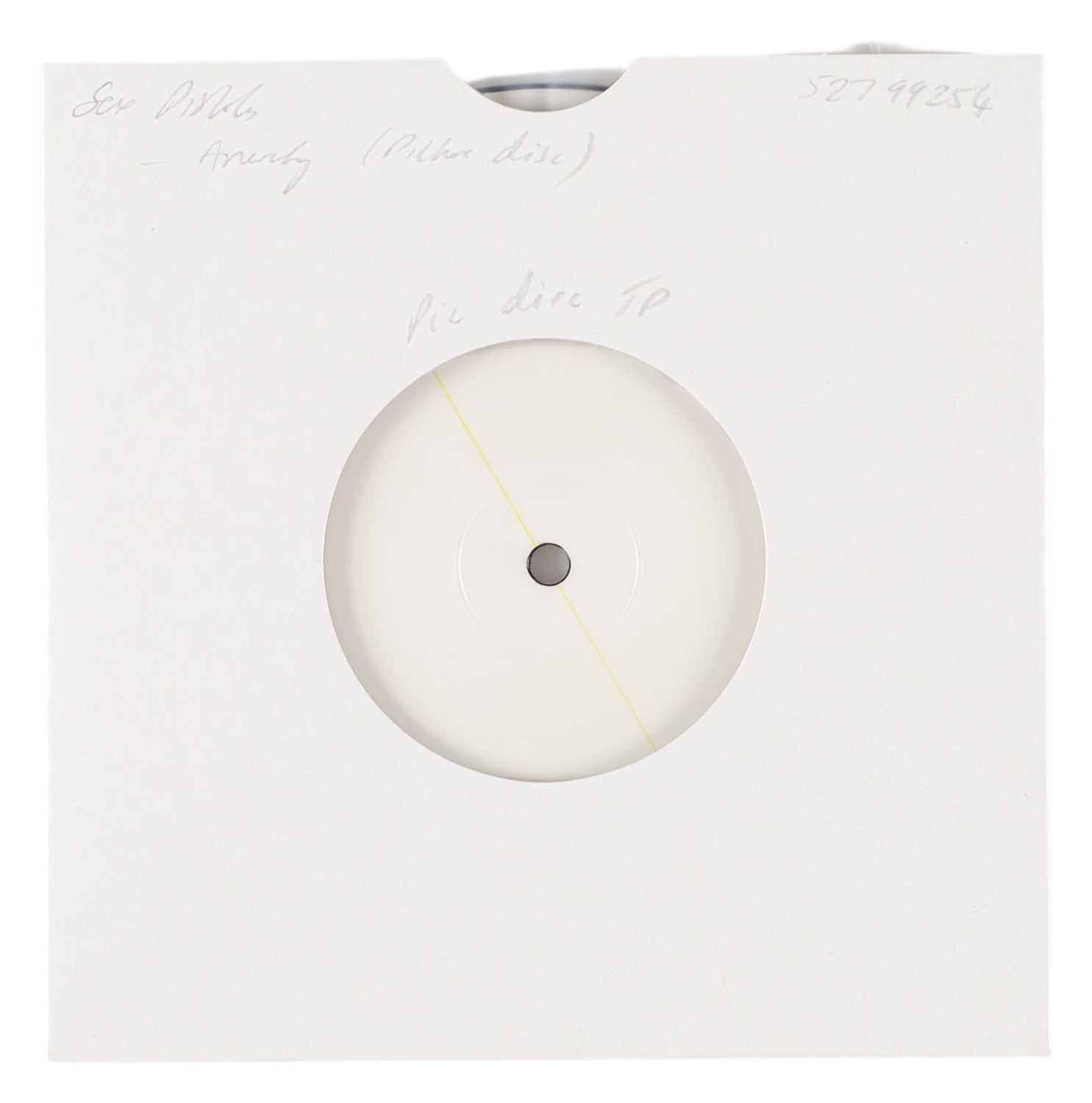 Lot 16 - SEX PISTOLS - ANARCHY IN THE UK 7" (PICTURE DISC TEST PRESSING - 52799254)
