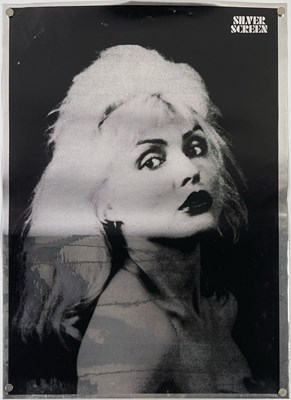 Lot 397 - DEBBIE HARRY - VINTAGE SILVER SCREENS POSTER.