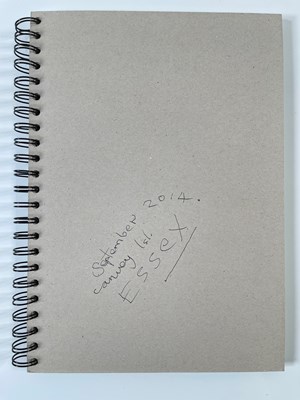 Lot 464 - PETER GREEN - SKETCHBOOK WITH ORIGINAL ART.