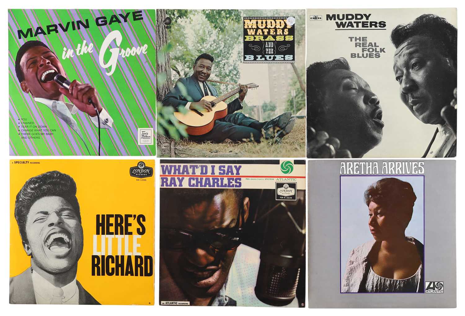 Lot 29 - BLUES - SOUL - FUNK - LP COLLECTION - INCLUDES RARITIES - UK AND US ORIGINALS AND REPRESSES
