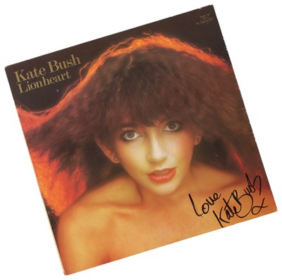 Lot 355 - KATE BUSH - SIGNED LIONHEART LP.