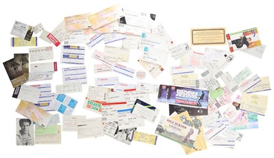 Lot 35 - MUSIC MEMORABILIA - PROGRAMMES / TICKETS / PHOTOS.