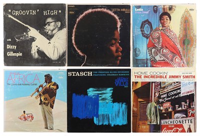 Lot 166 - JAZZ - HARD BOP - COOL JAZZ - SPIRITUAL - LP AND 7" SINGLE COLLECTION - ART BLAKEY, SIDNEY BECHET, LETTA