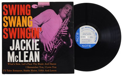 Lot 168 - JACKIE MCLEAN - SWING SWANG SWINGIN' - JAZZ LP