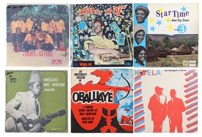 Lot 100 - AFRICAN HIGHLIFE - CAPE JAZZ - FRENCH AFRO - GREEK AND WORLD - LP AND 7" SINGLE COLLECTION