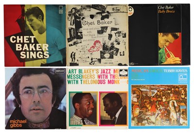 Lot 2 - BRITISH PRESS JAZZ RARITIES - CHET BAKER, TUBBY HAYES, ART BLAKEY