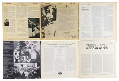 Lot 2 - BRITISH PRESS JAZZ RARITIES - CHET BAKER, TUBBY HAYES, ART BLAKEY