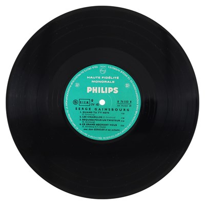 Lot 6 - SERGE GAINSBOURG - NO. 4 - SUPER RARE 1962 FRENCH 10" EP