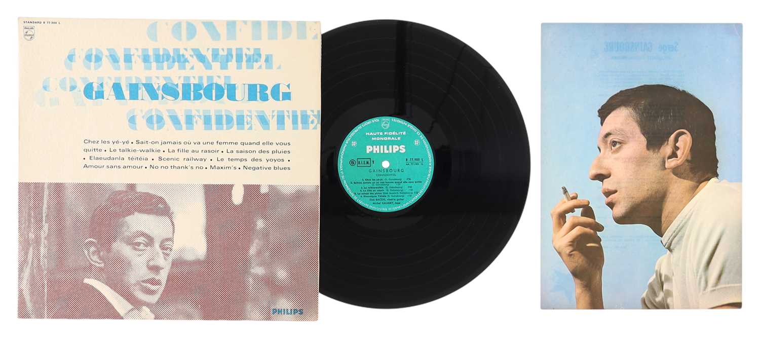 Lot 7 - SERGE GAINSBOURG - 'CONFIDENTIEL' LP - RARE 1964 FRENCH ORIGINAL