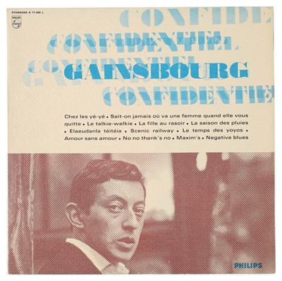 Lot 7 - SERGE GAINSBOURG - 'CONFIDENTIEL' LP - RARE 1964 FRENCH ORIGINAL