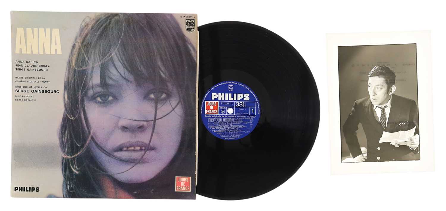 Lot 9 - SERGE GAINSBOURG, ANNA KARINA, JEAN-CLAUDE BRIALY - 'ANNA' LP - FRANCE 1967