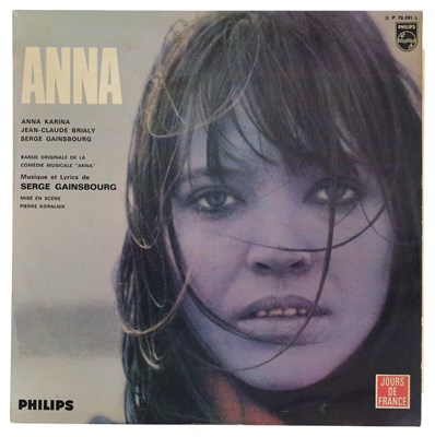 Lot 9 - SERGE GAINSBOURG, ANNA KARINA, JEAN-CLAUDE BRIALY - 'ANNA' LP - FRANCE 1967