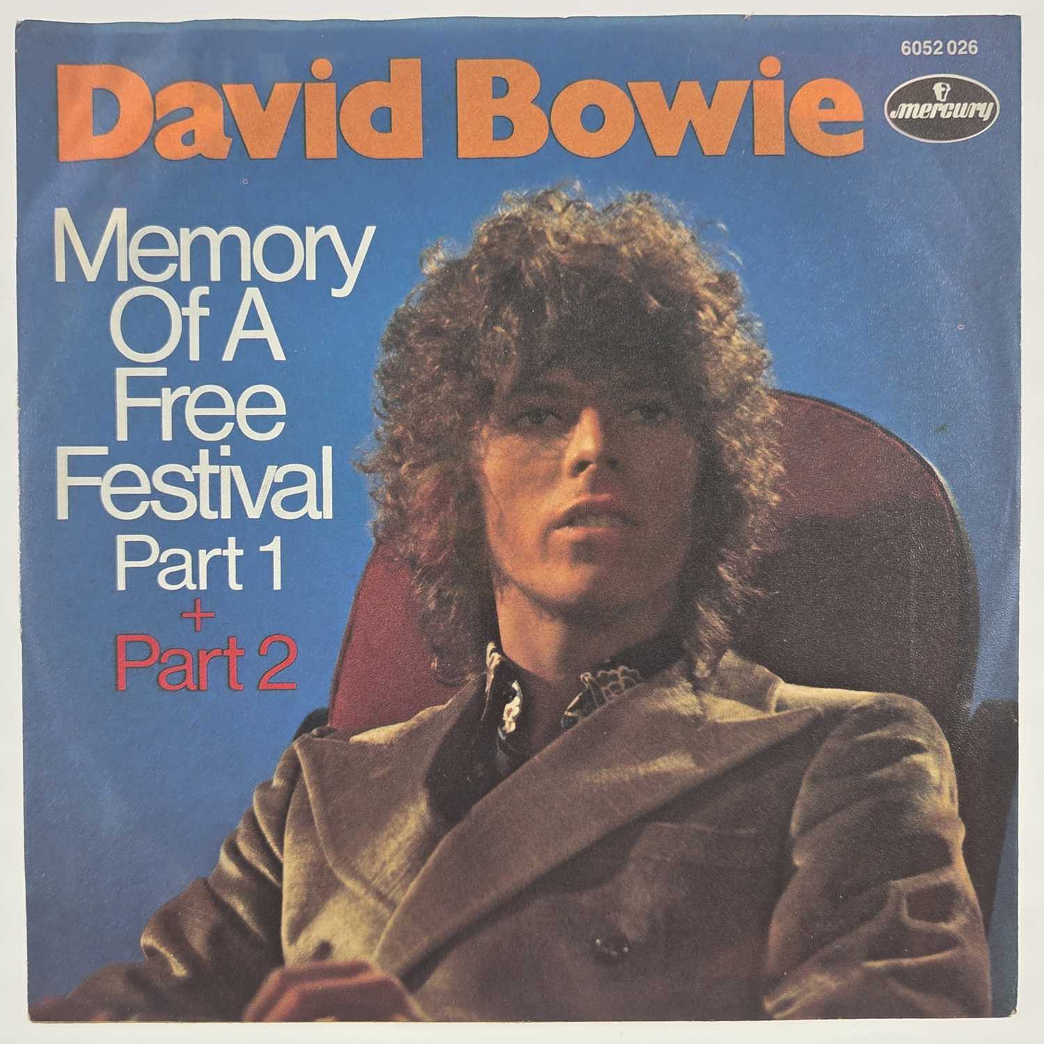 Lot 37 - DAVID BOWIE - 'MEMORY OF A FREE FESTIVAL - 7" GERMAN 1970 PICTURE SLEEVE