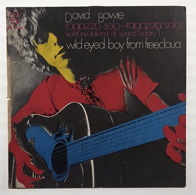 Lot 38 - DAVID BOWIE - 'RAGAZZO SOLO-RAGAZZA' - 7" ITALIAN VERSION, PICTURE SLEEVE