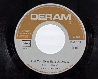 Lot 39 - DAVID BOWIE - 'LOVE YOU TIL TUESDAY' 7" - 1967 GERMAN PICTURE-SLEEVE
