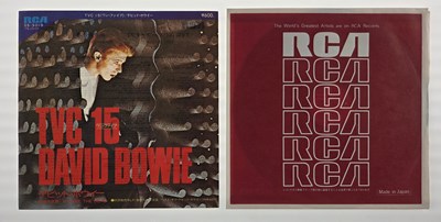 Lot 75 - DAVID BOWIE - 'TVC 15 / WE ARE THE DEAD' 7" - 1976 JAPANESE PROMO