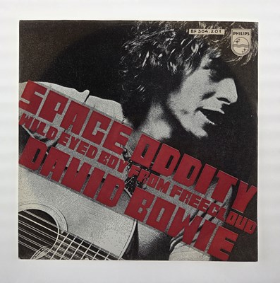 Lot 77 - DAVID BOWIE - 'SPACE ODDITY' 7" - SCANDIVANIA 1969 PICTURE SLEEVE
