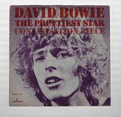 Lot 78 - DAVID BOWIE - 'THE PRETTIEST STAR' 7" - DUTCH PICTURE SLEEVE 1970